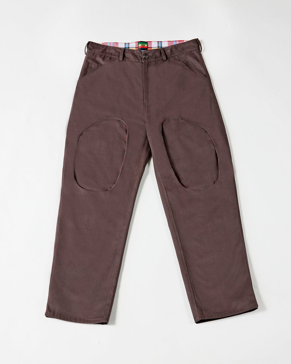 ⁠⁠BROWN PANT DOUBLE KNEE