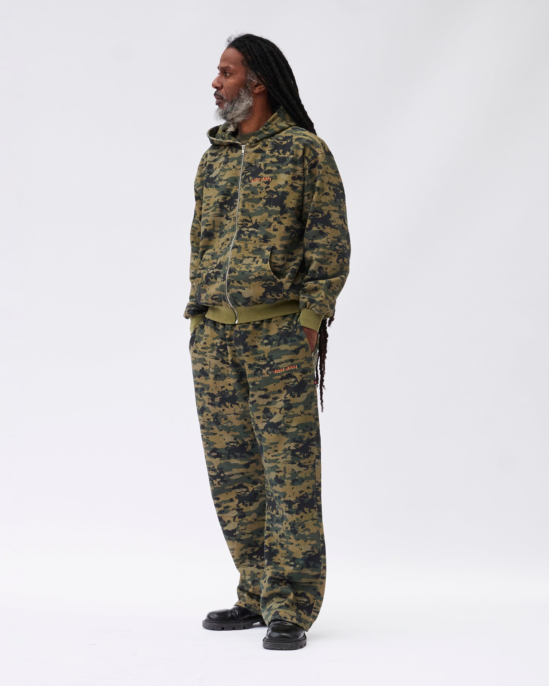 Camo Jogging Pants | Jah Jah Studio