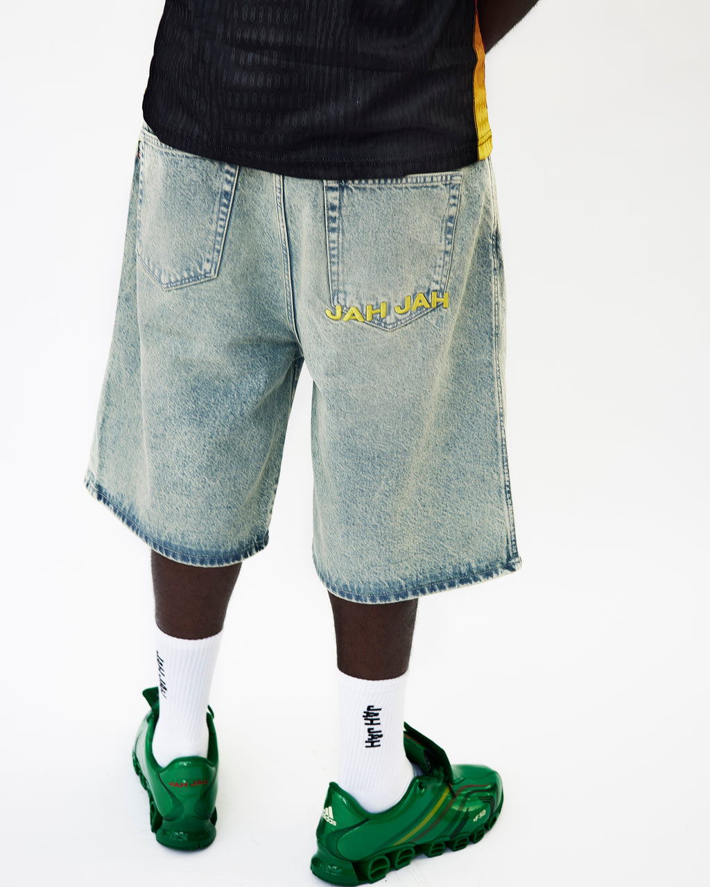 OLD LIGHT BLUE LOGO DENIM SHORT