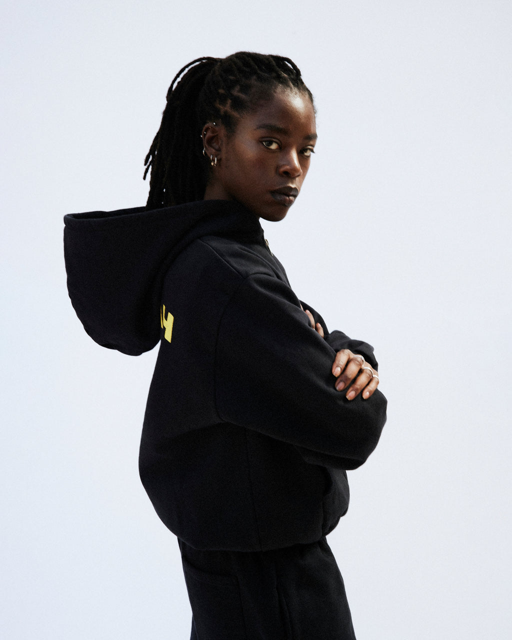 LOGO ZIP HOODIE