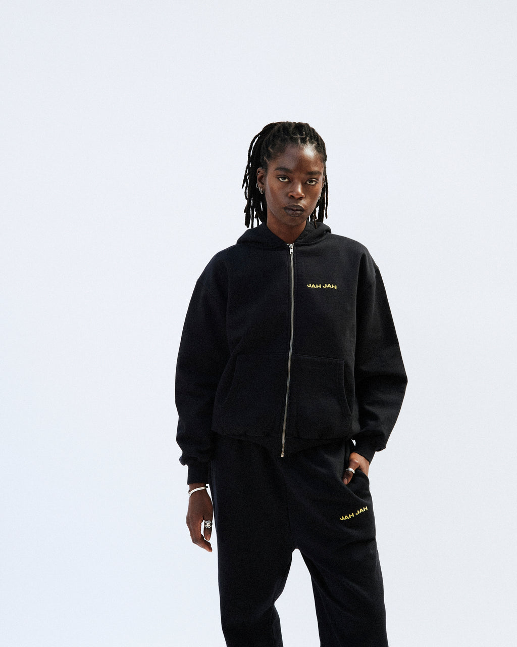 LOGO ZIP HOODIE