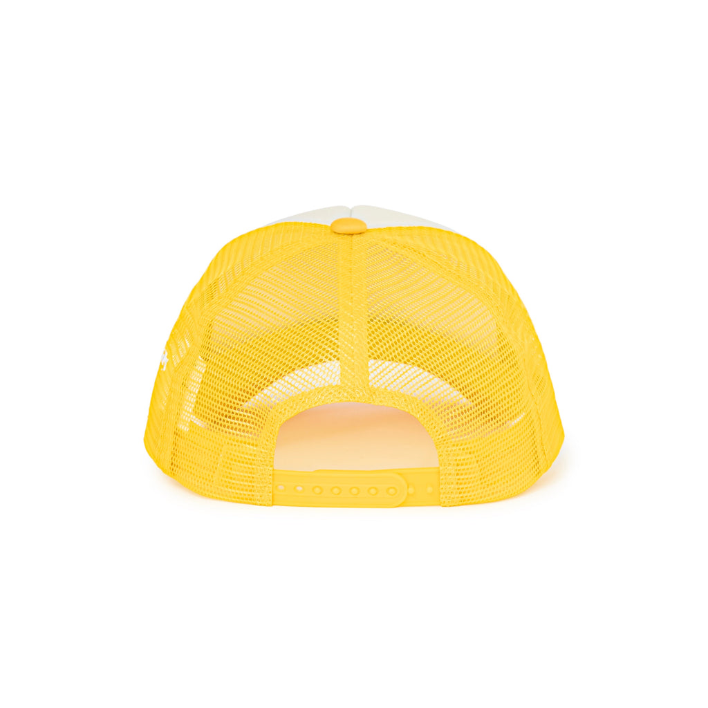 JAH JAH x always x BoTT 5-Panel Trucker Cap - Yellow back