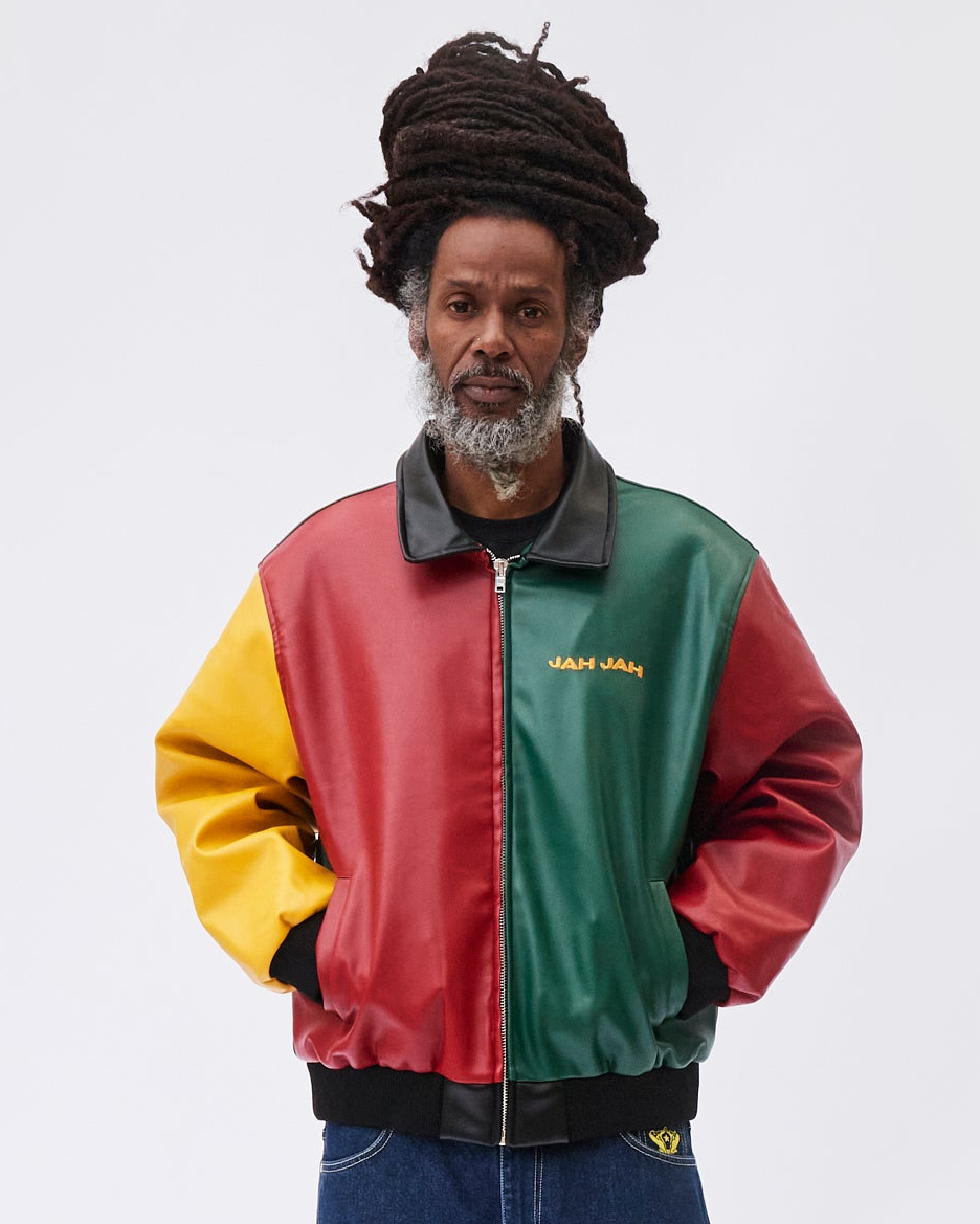 TRICOLOR NO LEATHER JACKET