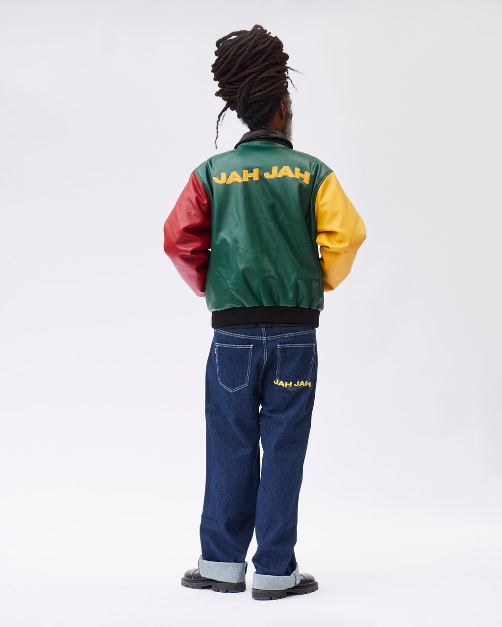 TRICOLOR NO LEATHER JACKET