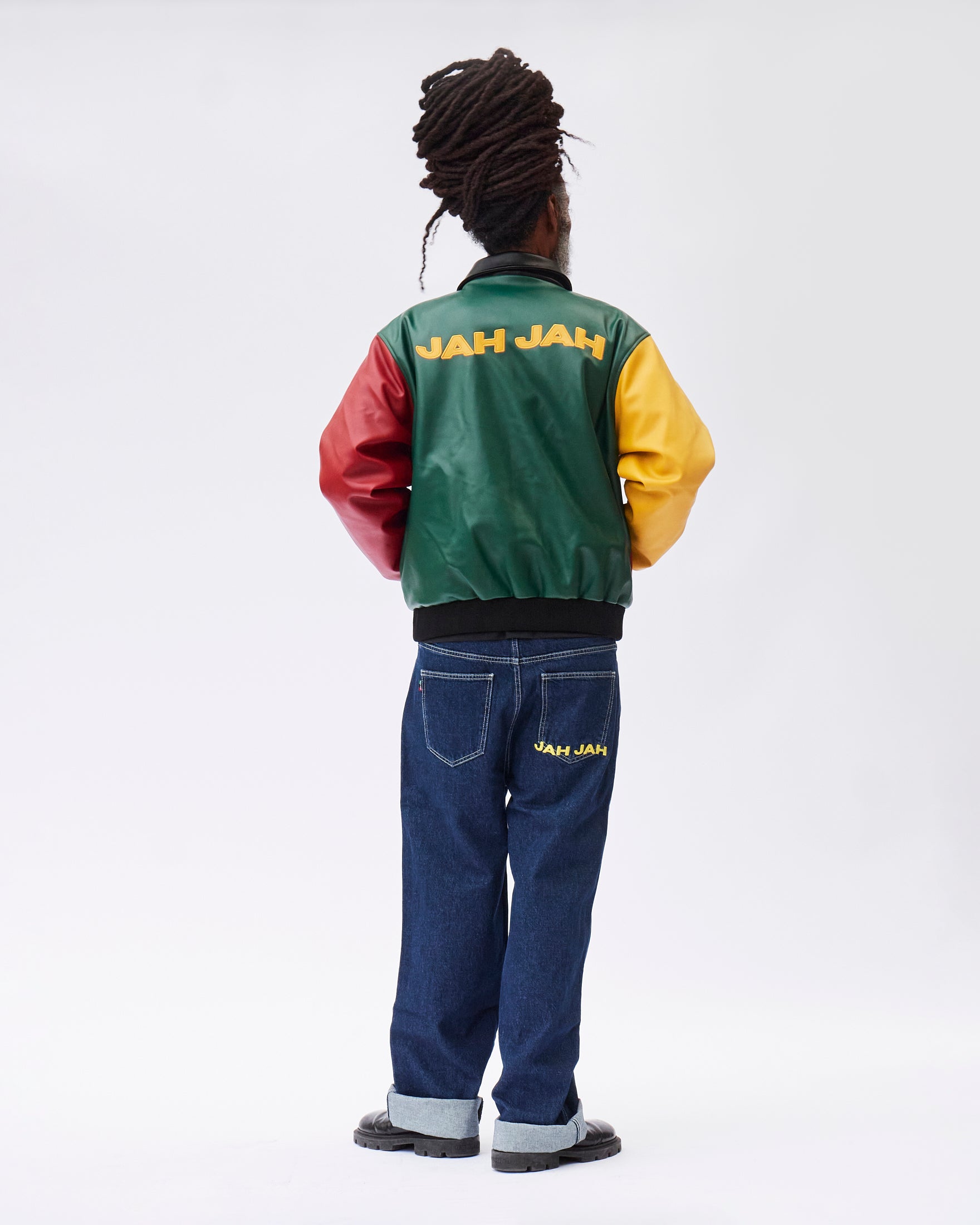 TRICOLOR NO LEATHER JACKET