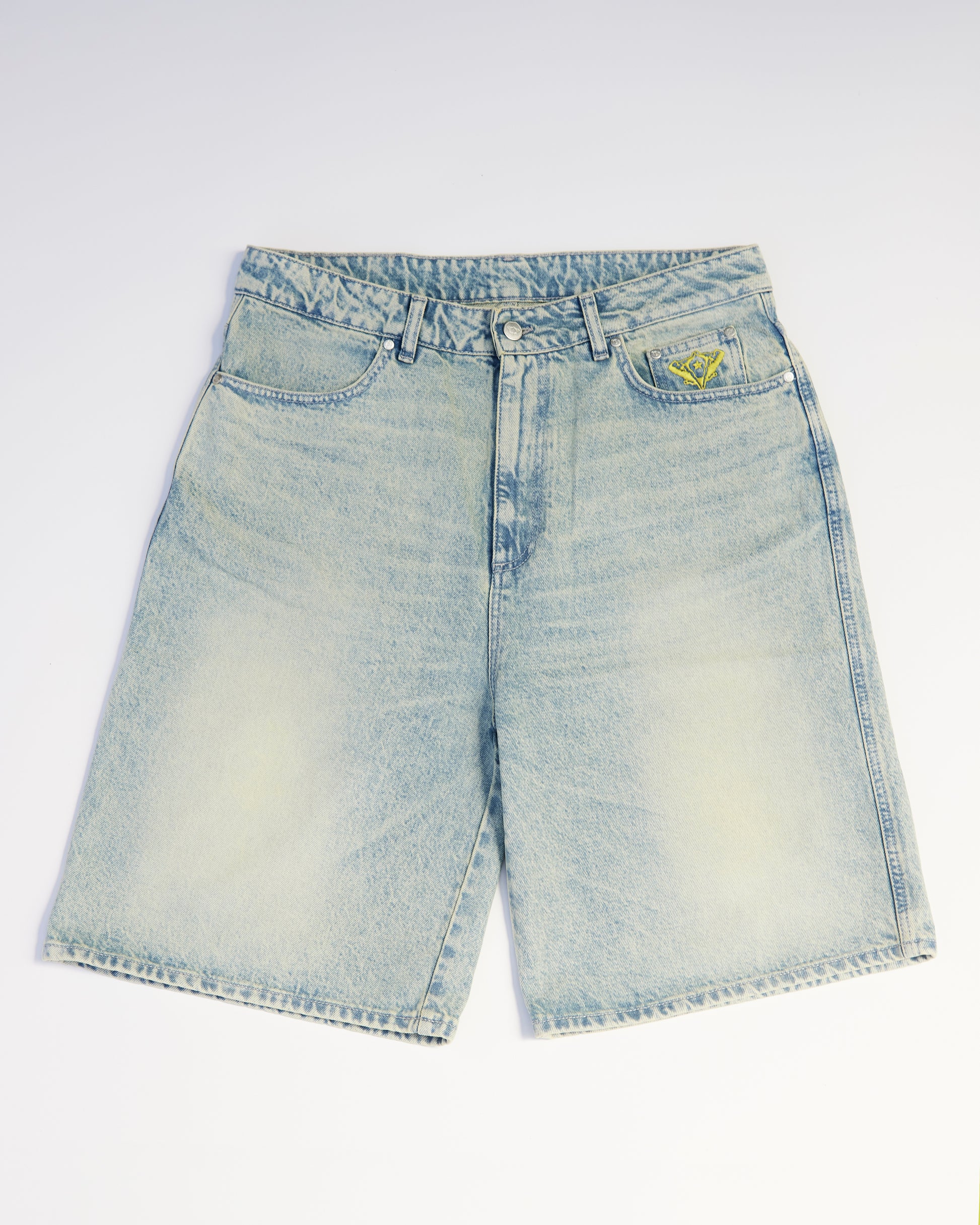 OLD LIGHT BLUE LOGO DENIM SHORT