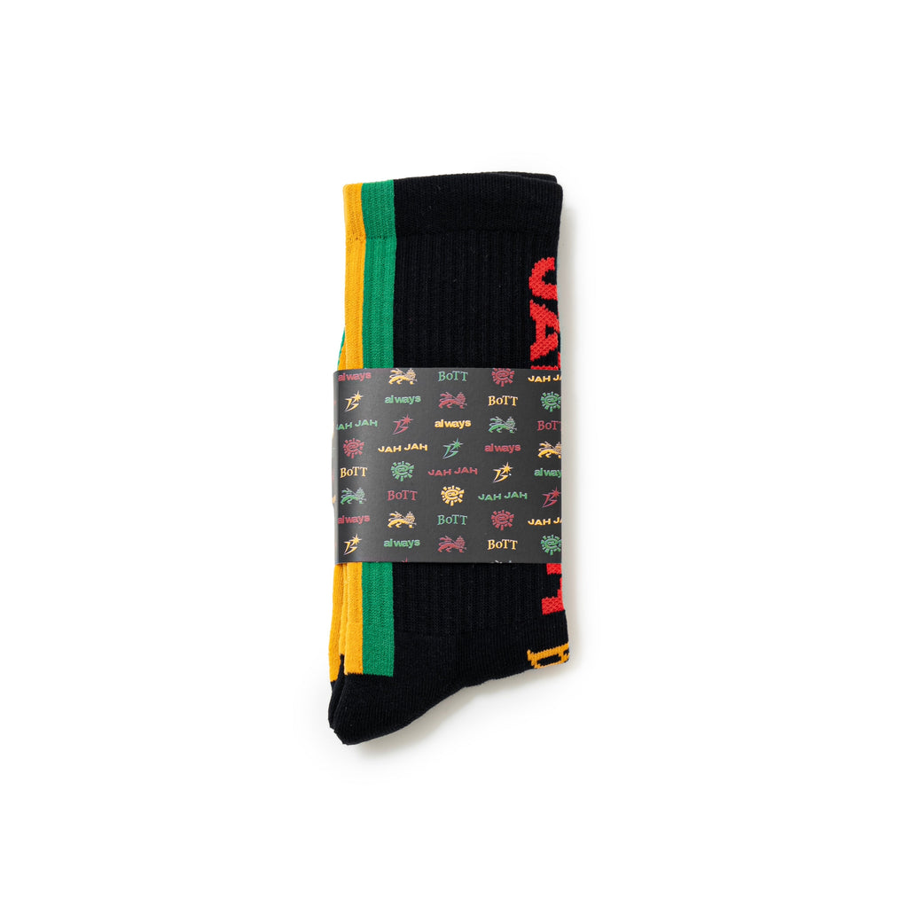 JAH JAH x always x BoTT Socks - cuff detail