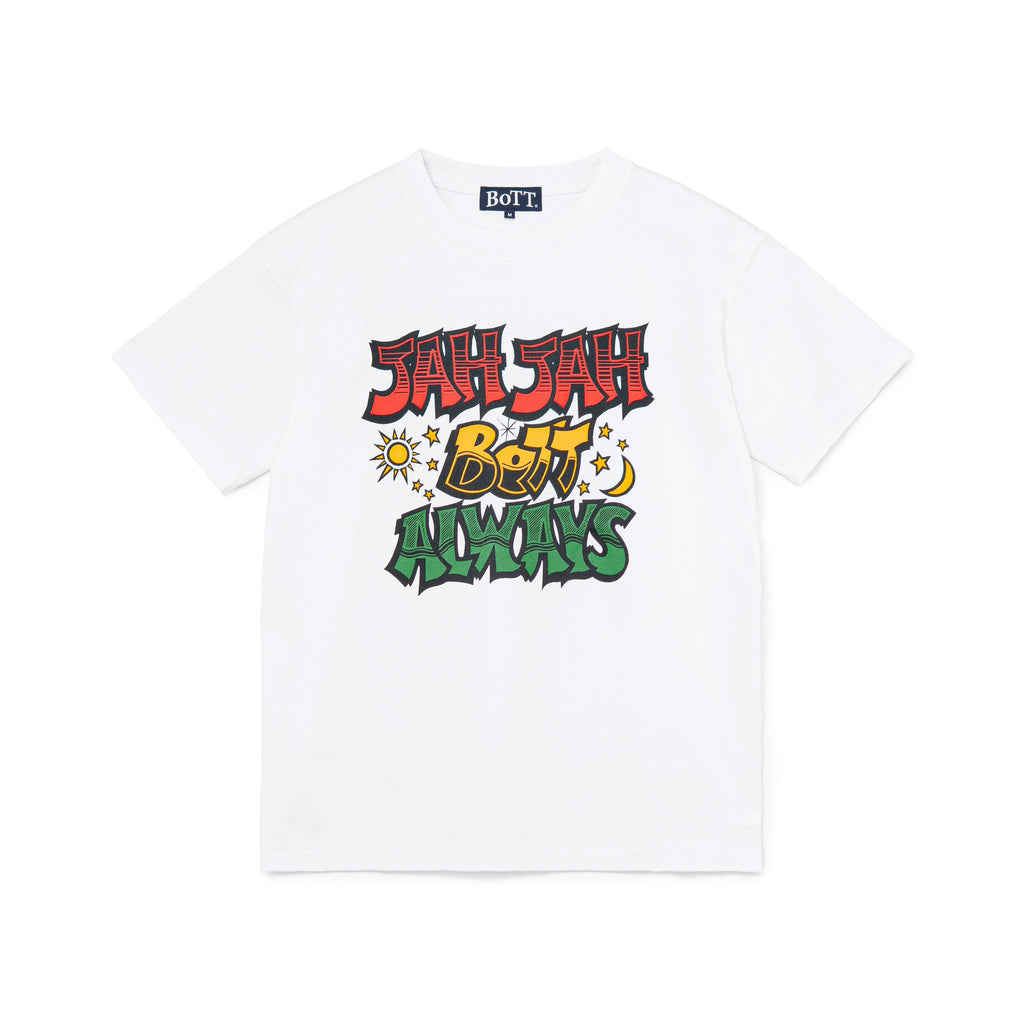JAH JAH x always x BoTT Tee - front
