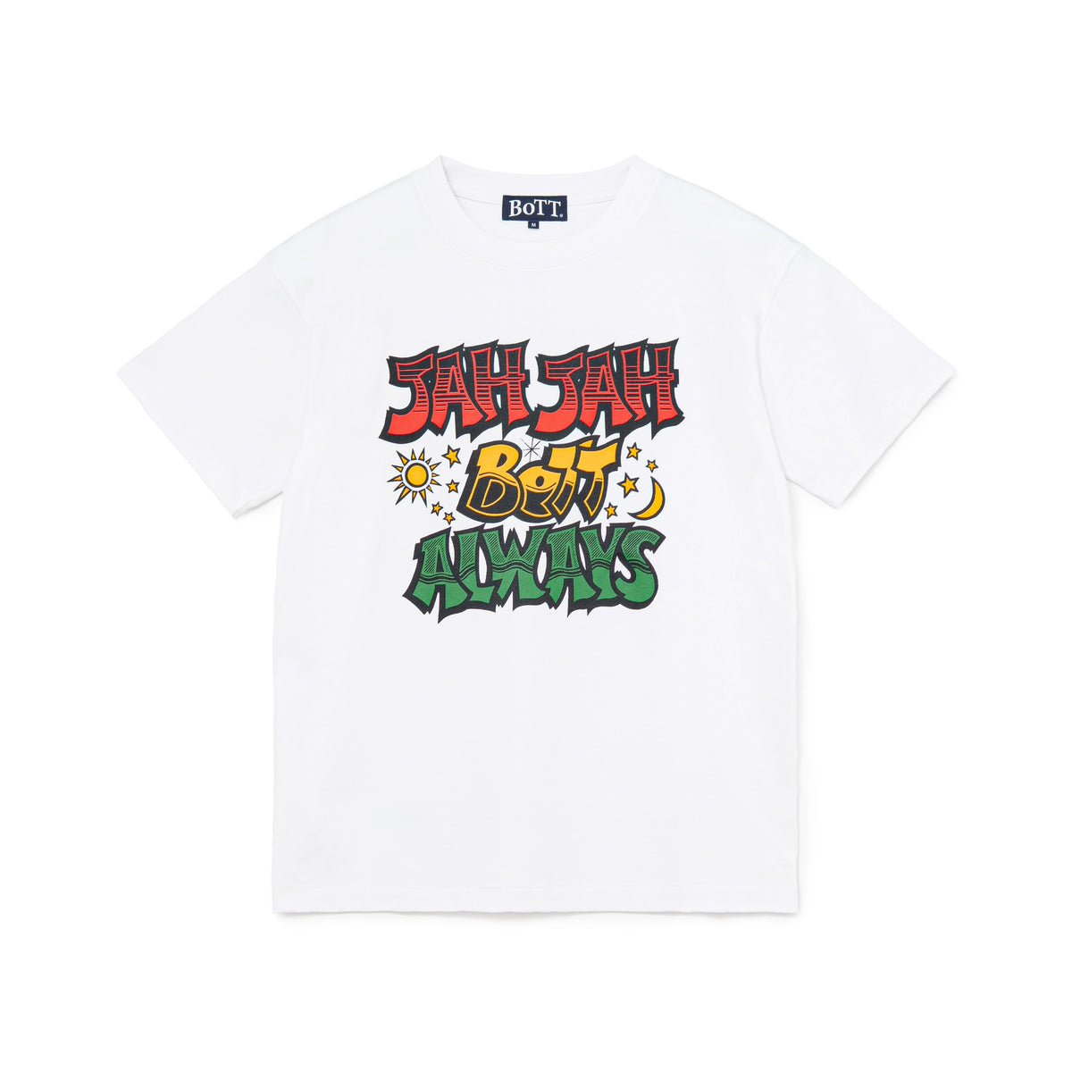 JAH JAH x always x BoTT Tee - front