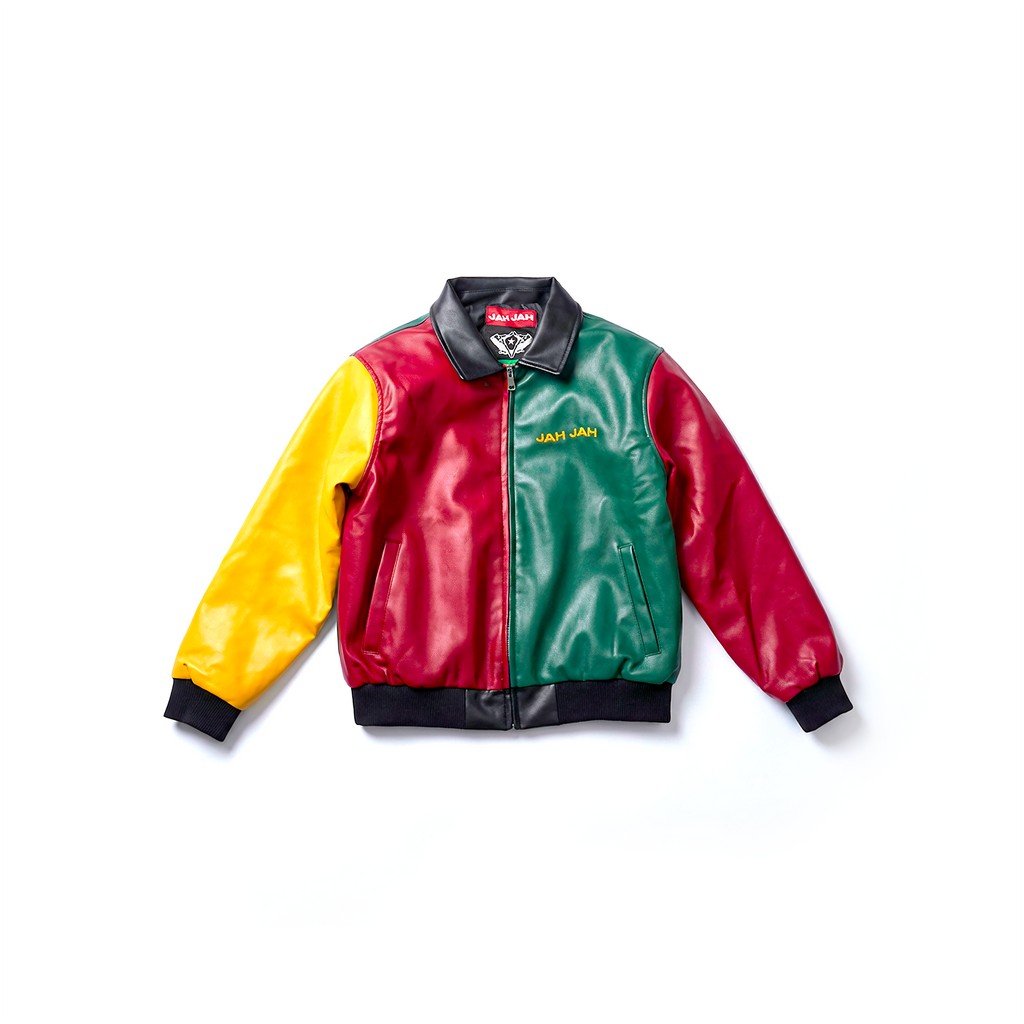 TRICOLOR NO LEATHER JACKET